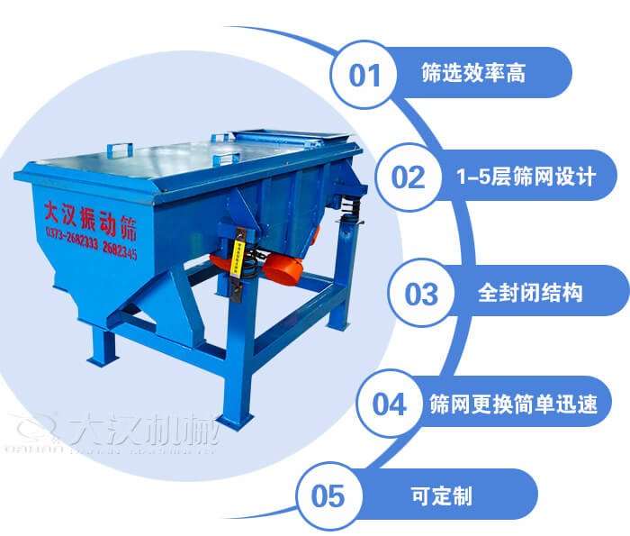 玉米篩選機(jī)特點(diǎn)：篩選效率高，1-5層篩網(wǎng)設(shè)計，全封閉結(jié)構(gòu)等。